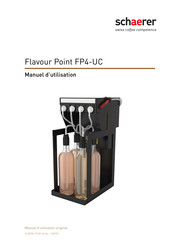 Schaerer Flavour Point FP4-UC Manuel D'utilisation