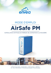 envea AirSafe PM Mode D'emploi