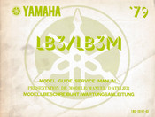 Yamaha LB3M Manuel D'atelier