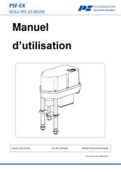 PS Automation 8035624 Manuel D'utilisation