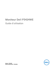 Dell P3424WEb Guide D'utilisation