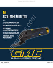 GMC GOMT12 Mode D'emploi