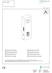 Pressalit Care R8073 Notice De Montage