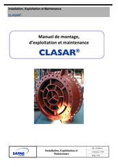 SAPAG CLASAR Serie Manuel De Montage D'utilisation Et De Maintenance