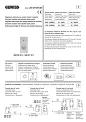 Gewiss 20 SYSTEM Serie Mode D'emploi