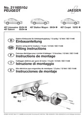 Jaeger 21160510J Instructions De Montage