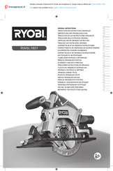 Ryobi ONE+ RWSL1801 Traduction Des Instructions Originales