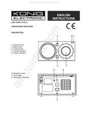 König Electronic HAV-TR11 Instructions