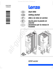 Lenze 8200 vector Mise En Service