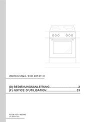 Amica EHC 937 011 E Notice D'utilisation