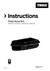 Thule Arcos L Instructions
