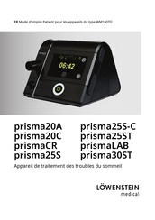 Lowenstein Medical prisma20A Mode D'emploi