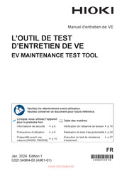 Hioki IR4059 Manuel D'entretien