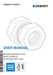 Geberit FLOWFIT Mode D'emploi