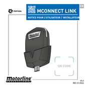 Motorline Professional MCONNECT LINK Notice Pour L'utilisateur