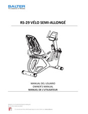 Salter RS-29 Manuel De L'utilisateur