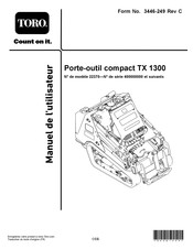 Toro 22370 Manuel De L'utilisateur