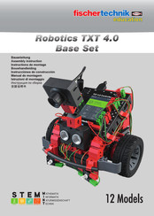fischertechnik Robotics TXT 4.0 Base Set 12 Instructions De Montage