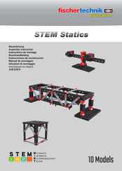 fischertechnik STEM Statics 10 Instructions De Montage