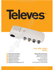 Televes 5858 Manuel D'instructions
