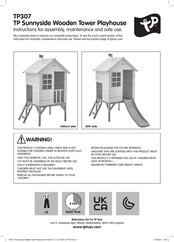 TP Toys TP Sunnyside Wooden Tower Playhouse Instructions De Montage