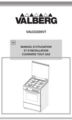 VALBERG VALCG50XVT Manuel D'utilisation Et D'installation