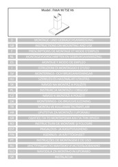 AIRFORCE F66A 90 TSE V6 Prescriptions De Montage Et Mode D'emploi