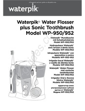 Waterpik WP 952 Mode D'emploi