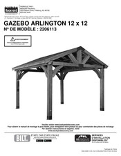 Backyard Discovery GAZEBO ARLINGTON Instructions De Montage