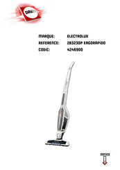 Electrolux ergorapido ZB3230P Mode D'emploi