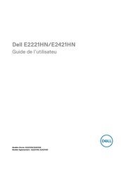Dell E2421HNf Guide De L'utilisateur