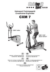 Christopeit Sport CXM 7 Notice De Montage Et D'utilisation