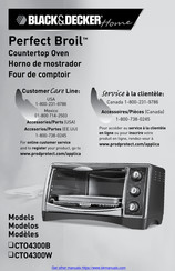 Black & Decker Home Perfect Broil CTO4300B Mode D'emploi