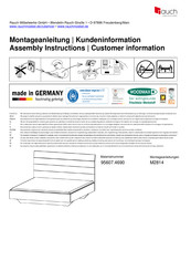 Rauch M2814 95607.4690 Instructions De Montage