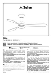 SULION TONDA Mode D'emploi