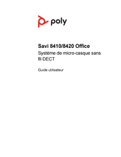 Poly Savi 8410 Office Guide Utilisateur