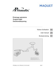 Maquet PRISMALIX Notice D'utilisation