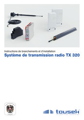 tousek TX 320 Guide De Branchement