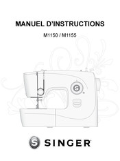 Singer M1155 Manuel D'instructions