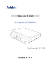 Avision BT-1007B Manuel De L'utilisateur