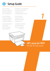 HP LaserJet MFP M139e Série Guide De Configuration