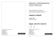 KÜPPERBUSCH IKE 197-5 Instructions De Montage Et D'emploi