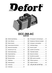 Defort DCC-260-AC Mode D'emploi