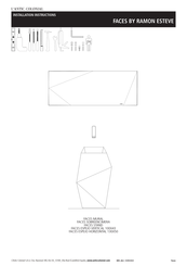 L'Antic Colonial FACES 100161527 Instructions D'installation