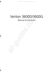 Acer Veriton 3600G Manuel D'utilisation