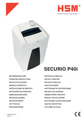 HSM SECURIO P40i Notice D'utilisation