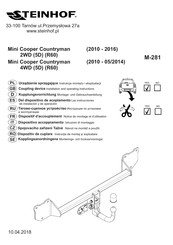 Steinhof M-281 Notice De Montage Et D'utilisation