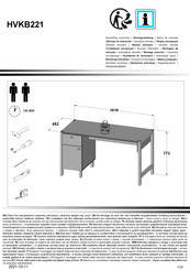 Forte HVKB221 Notice De Montage