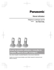 Panasonic KX-TGC313SL Manuel Utilisateur