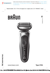 Braun 5764 Mode D'emploi